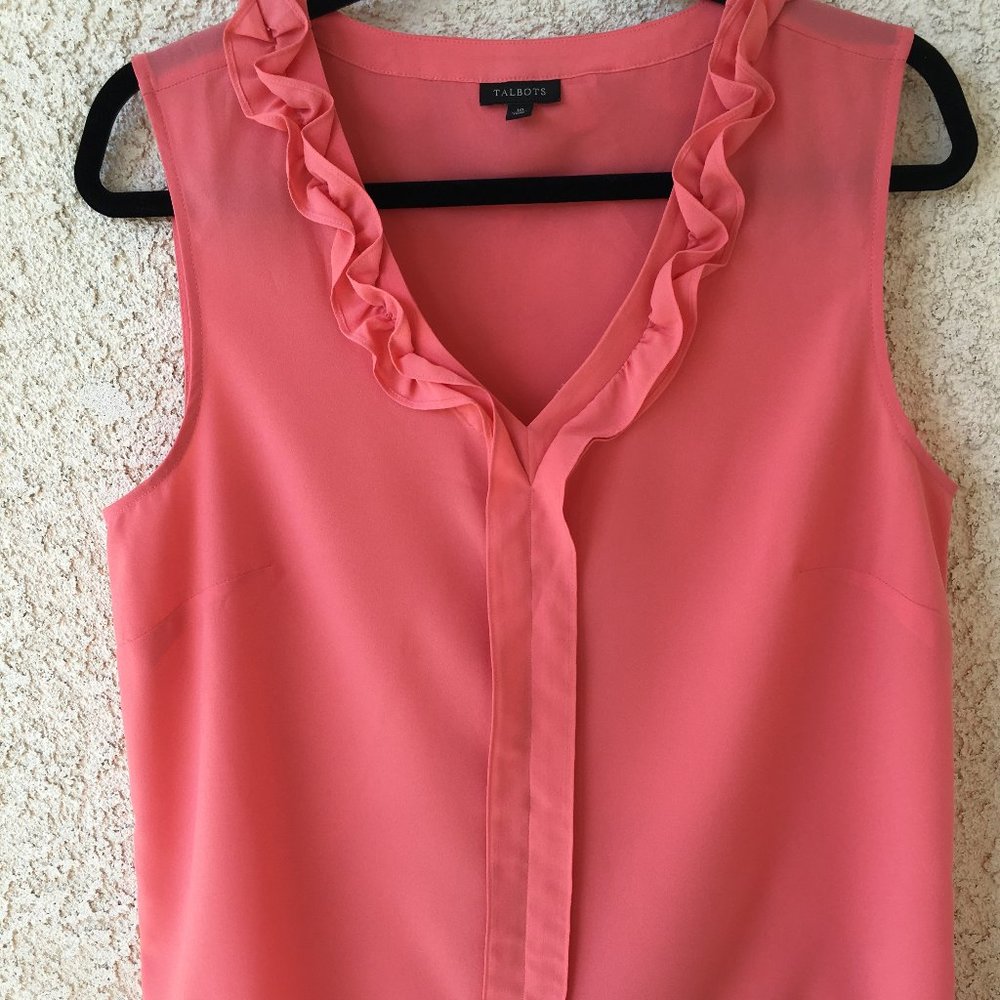 NWOT Talbots Sleeveless Blouse